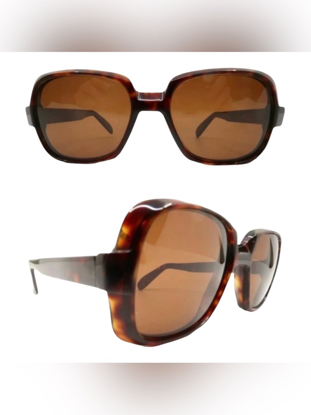 Unisex‎ 1970s Silhouette Brown Sunglasses, Mod  212, Made in Austria